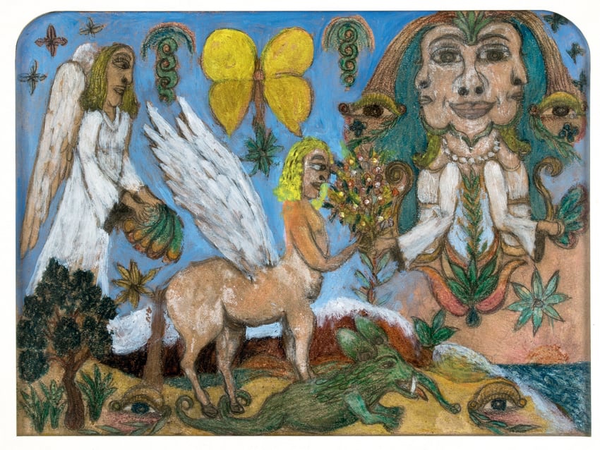 Daily Art: MINNIE EVANS