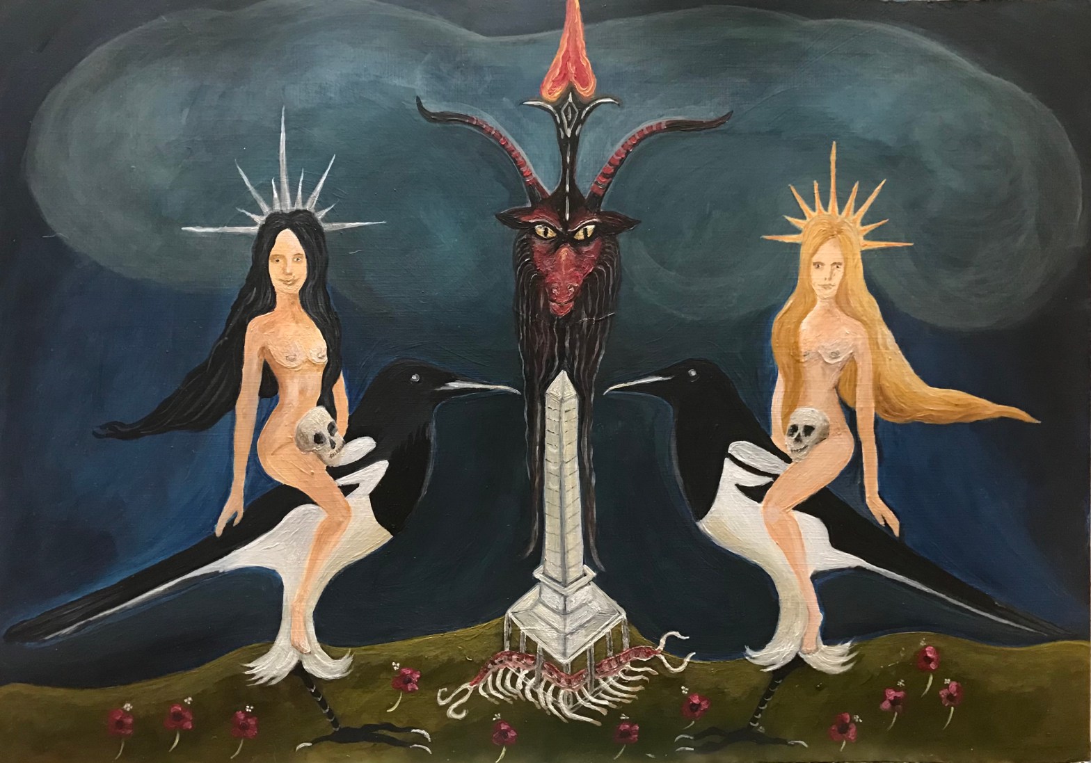 Original Artwork for Sale: Sarah Lee of the FolkArtwork Collective