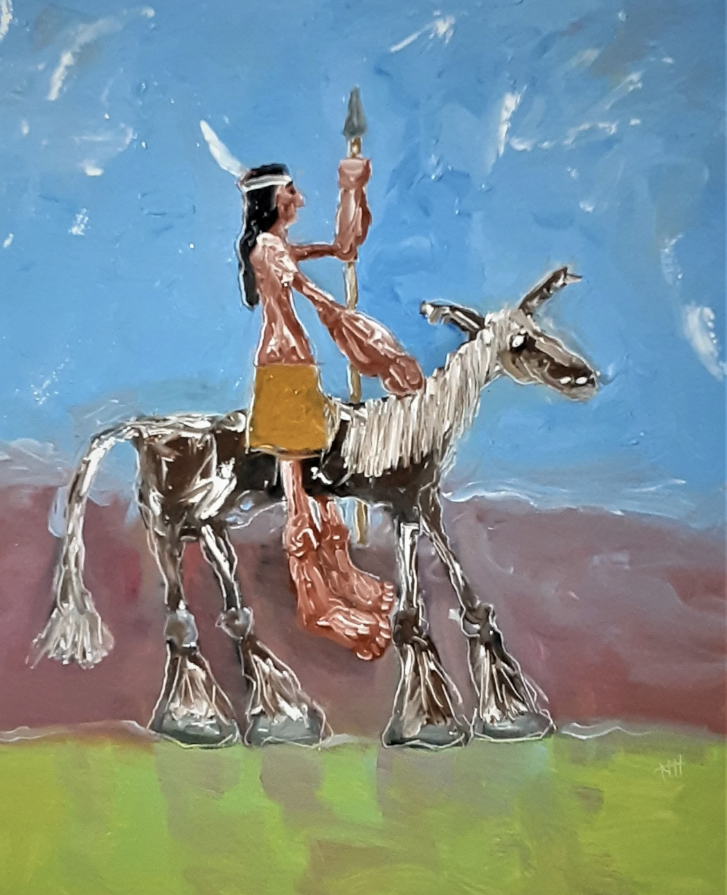 New Works by Noel Hatfield in the FolkArtwork Collective Store!
