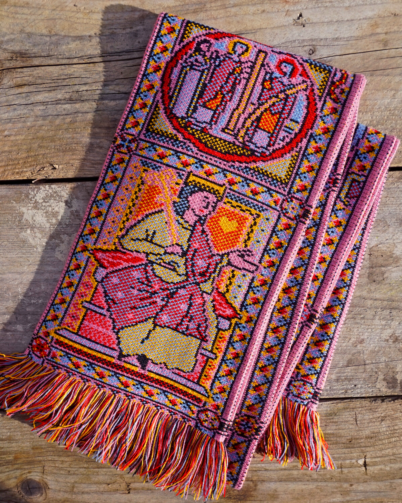 Looking For a Medieval Scarf? Hares Hoard Has You Covered