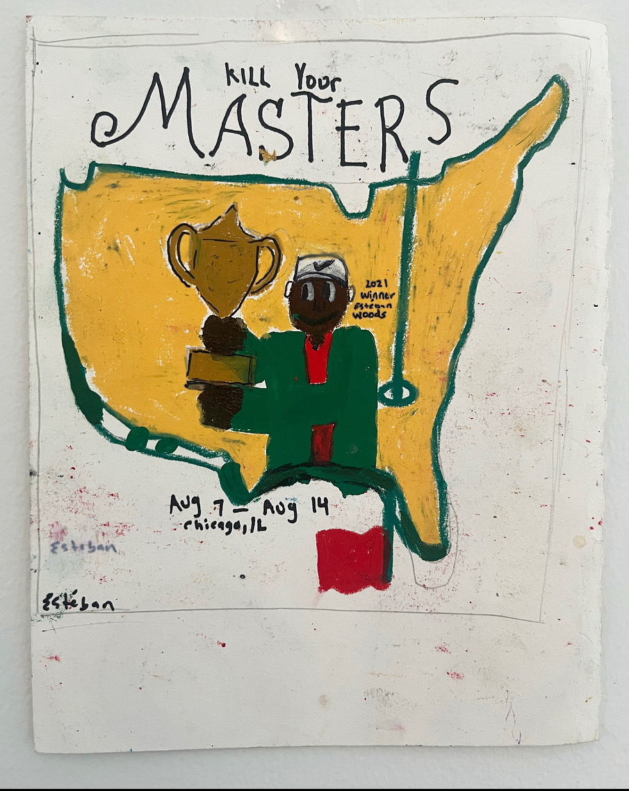 New Works Available by Esteban Whiteside in the FolkArtwork Shop