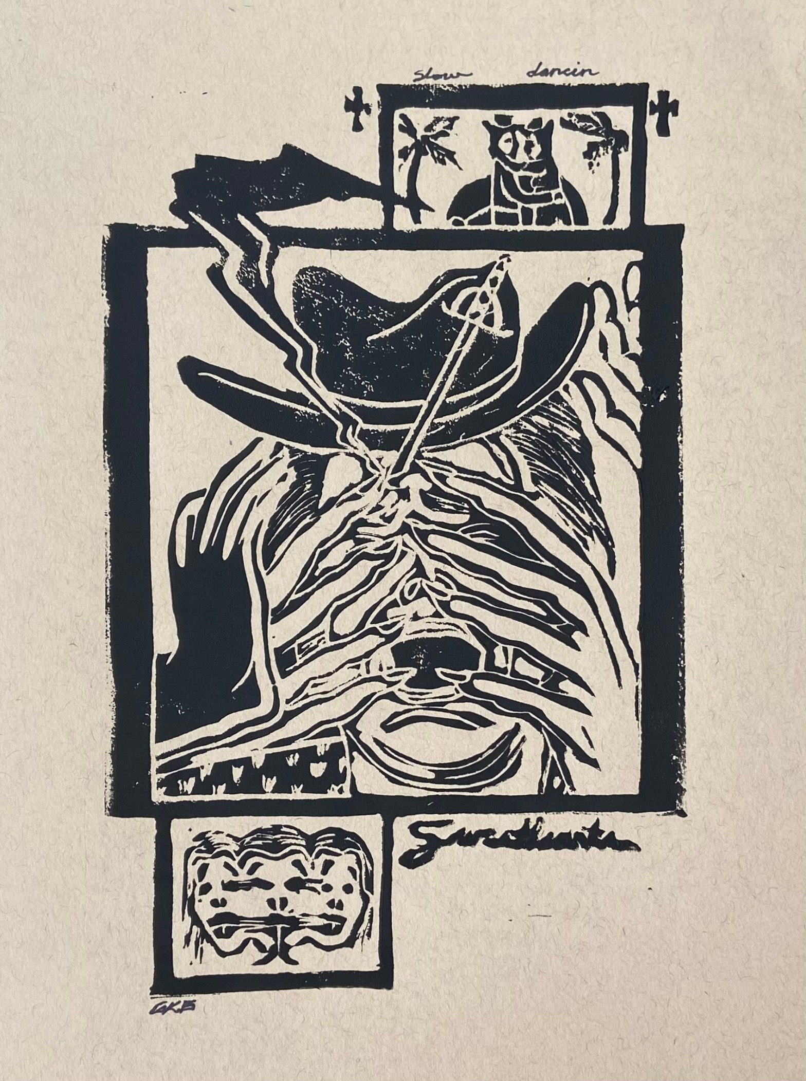 Limited Edition Fine Art Prints by Gabrielle K Brown in the FolkArtwork Collective Shop