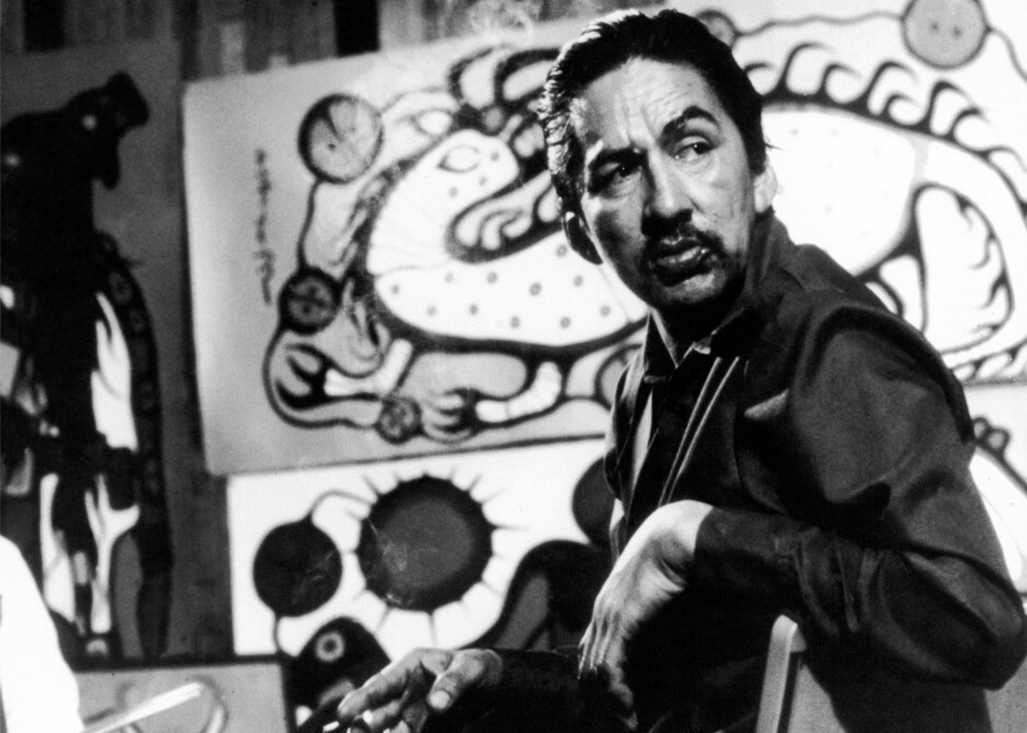 Norval Morrisseau is the ‘Picasso of The North’, Learn More on DailyArtMagazine.com