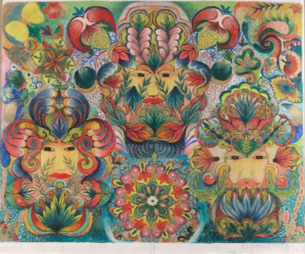 Daily Art: MINNIE EVANS