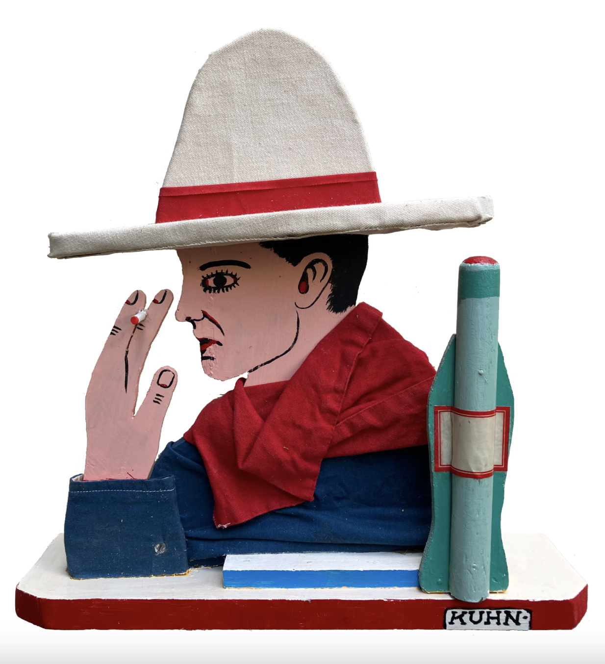 Max Kuhn’s “Cowboy #3 (Bottle)”, Available for Purchase