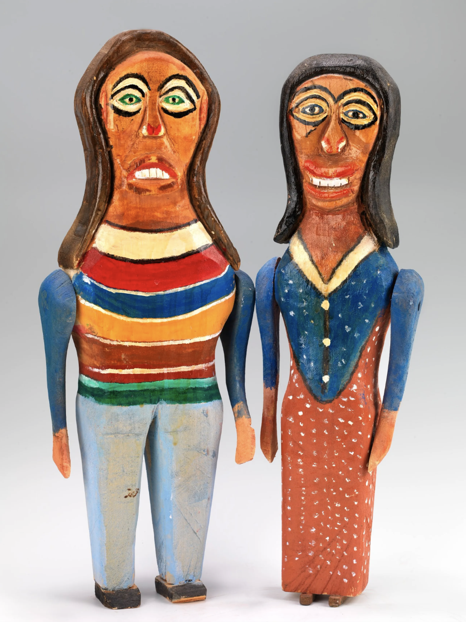 Daily Art: WILLIAM DAWSON’s “Man and Woman Sculpture”