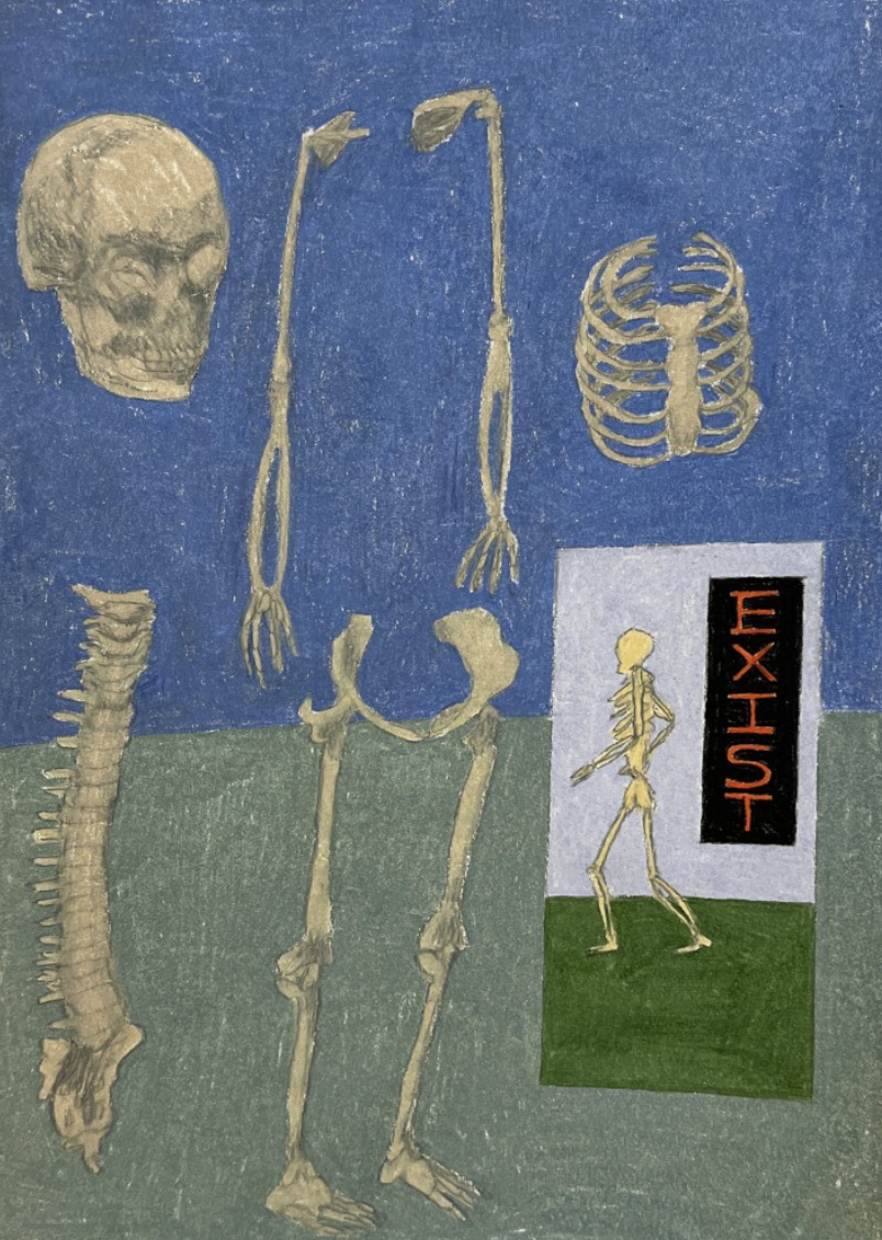 Daily Art: JUNE GUTMAN’s “Exist”
