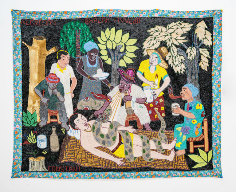 Daily Art: MYRLANDE CONSTANT’s “Negre Danbala Wedo”