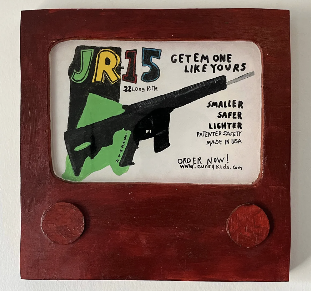 Esteban Whiteside’s “JR-15”, Available for Purchase