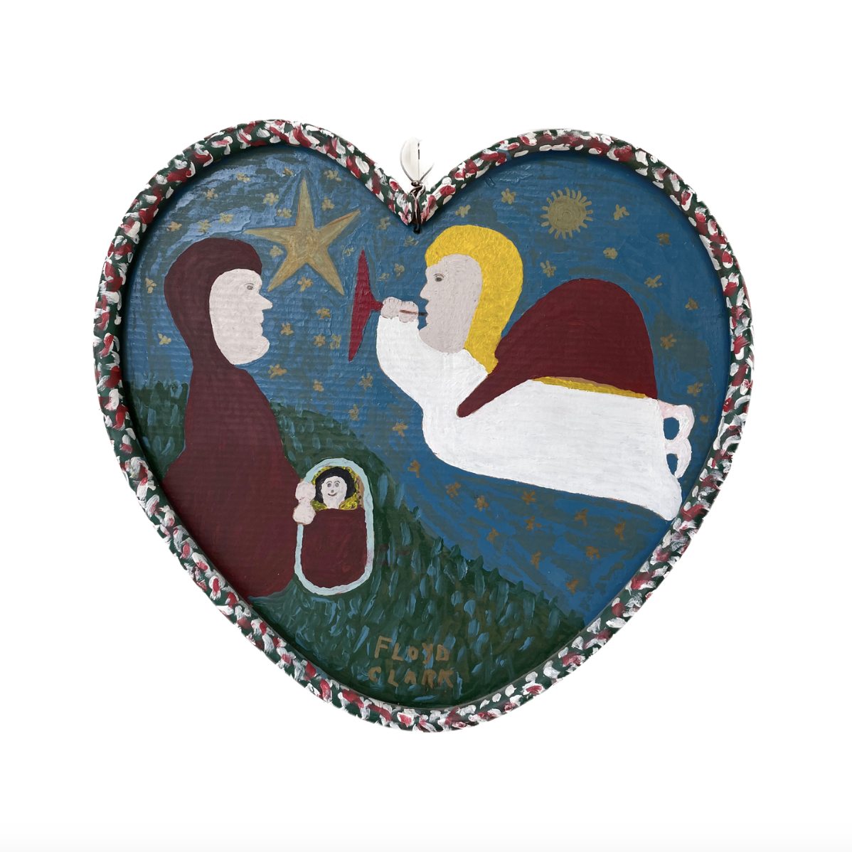 Daily Art: FLOYD CLARK’s “Angel with Mother and Child”