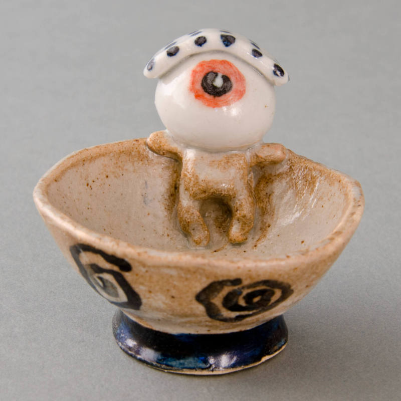 Daily Art: SACHIHO TODA’s “Eyeball Sake Cup”