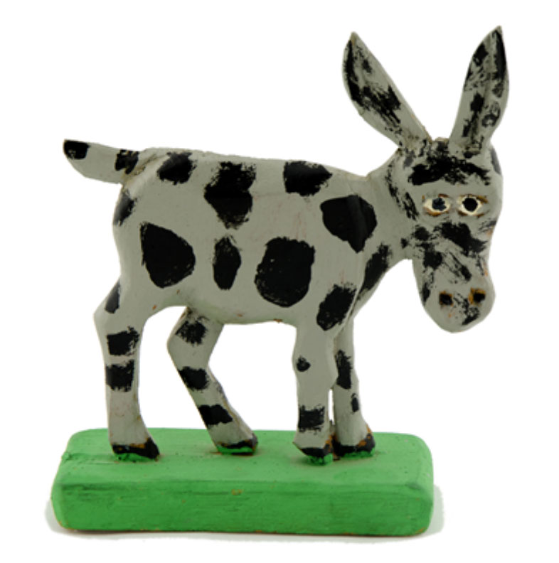 Daily Art: ELIJAH PIERCE’s “Donkey” Wood Sculpture
