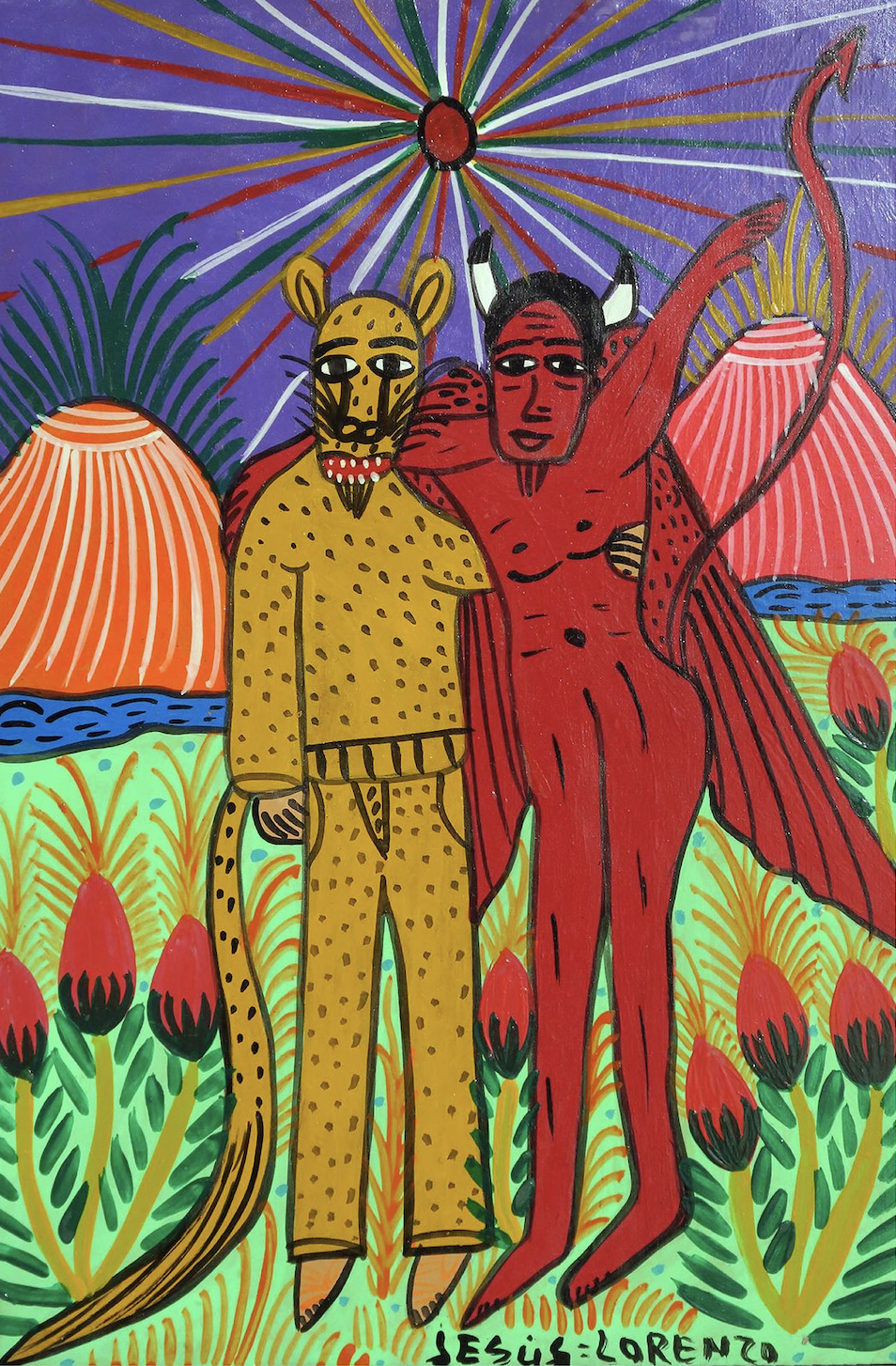 Daily Art: JESUS LORENZO’s “El Tigre y el Diablo”