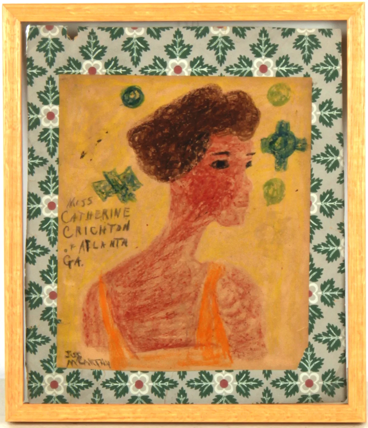 Daily Art: JUSTIN MCCARTHY and “Miss Catherine Crichton of Atlanta, GA”