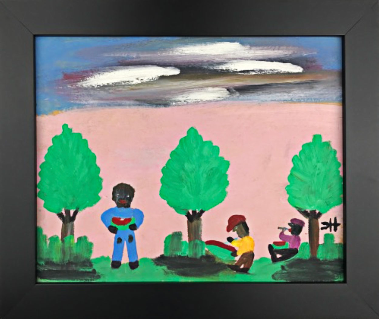 Daily Art: CLEMENTINE HUNTER’s “Eating Watermelon”