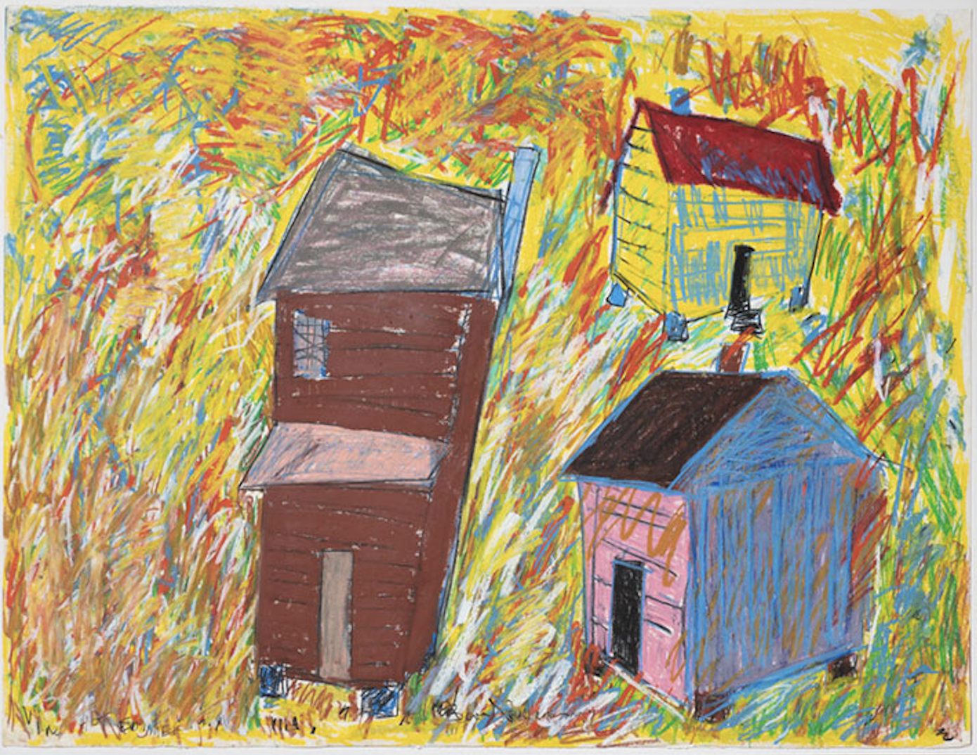 Daily Art: BEVERLY BUCHANAN’s “Summer Hot”