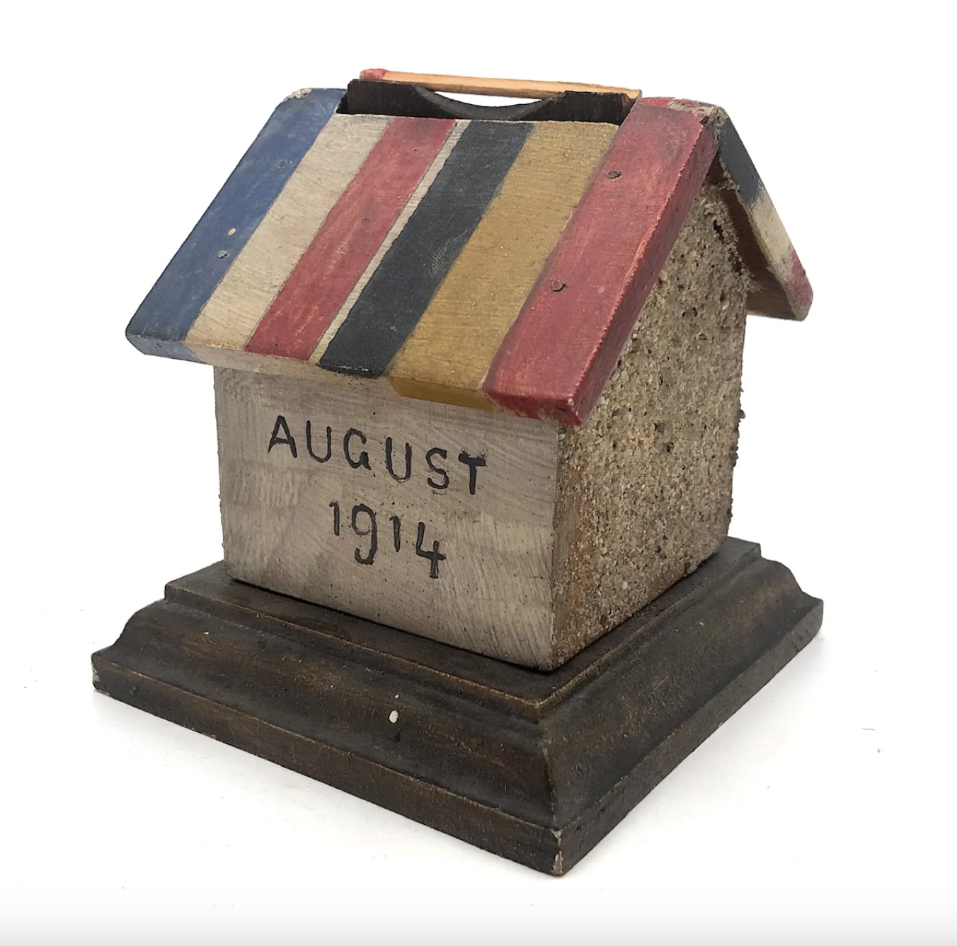 Daily Art: World War I House Shaped Match Dispenser + Striker