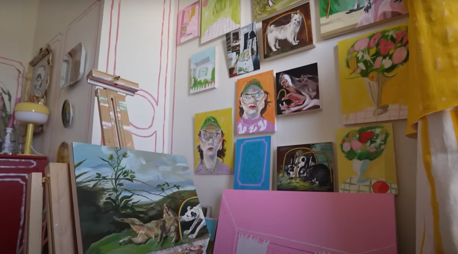 WATCH: Scott Csoke Home Tour: A Colorful & Eclectic Brooklyn Apartment