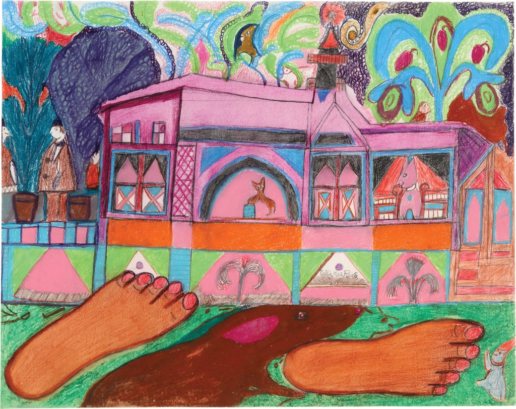 Daily Art: NELLIE MAE ROWE’s “Making it to Church Barefoot”