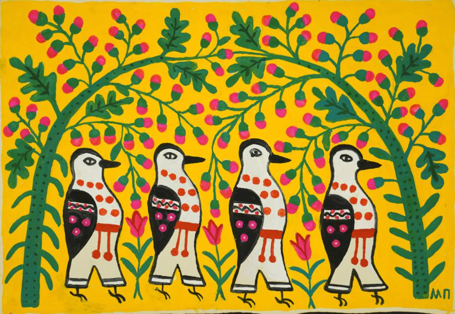 Daily Art: MARIA PRYMACHENKO and Her Penguin Friends