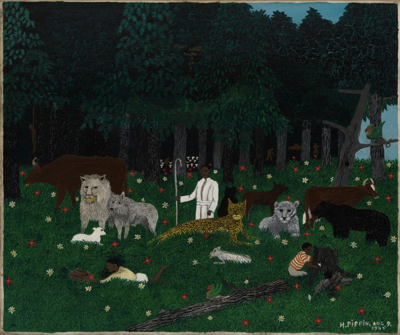Daily Art: HORACE PIPPIN’s “Holy Mountain III”
