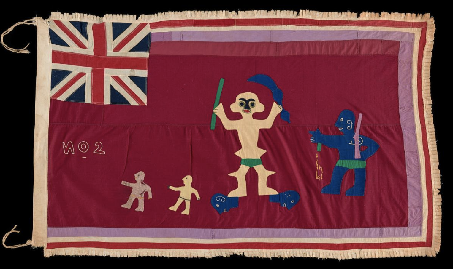 Daily Art: ASAFO FLAG from the George Washington Textile Museum Collection