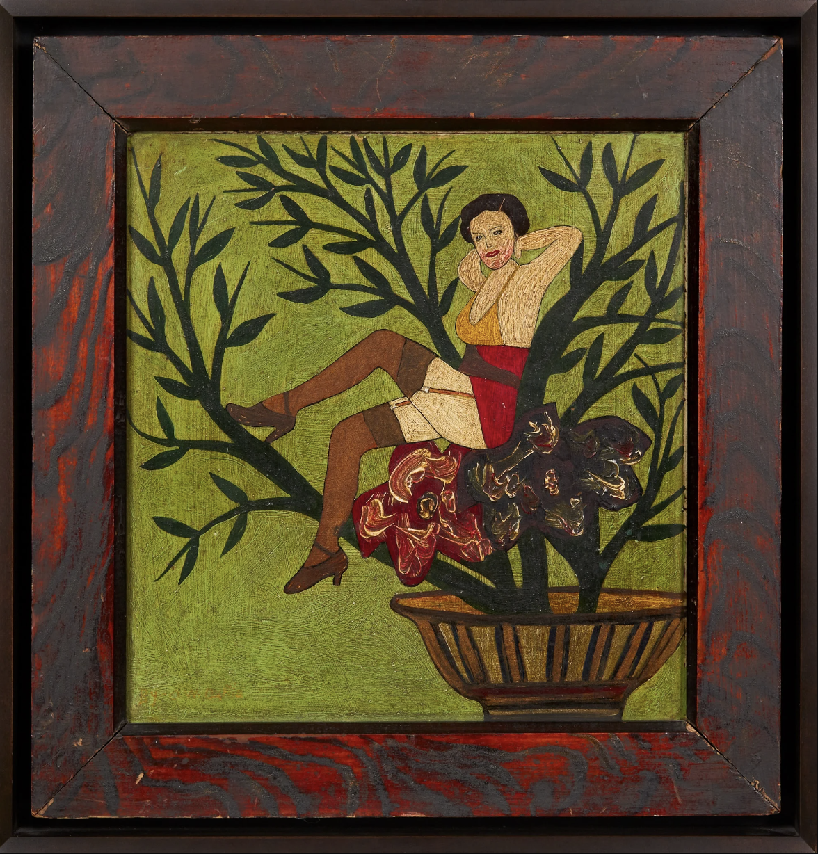 Daily Art: Woman on Plant