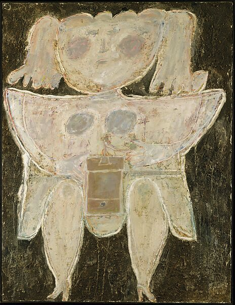 Daily Art: JEAN DUBUFFET “Woman Grinding Coffee”