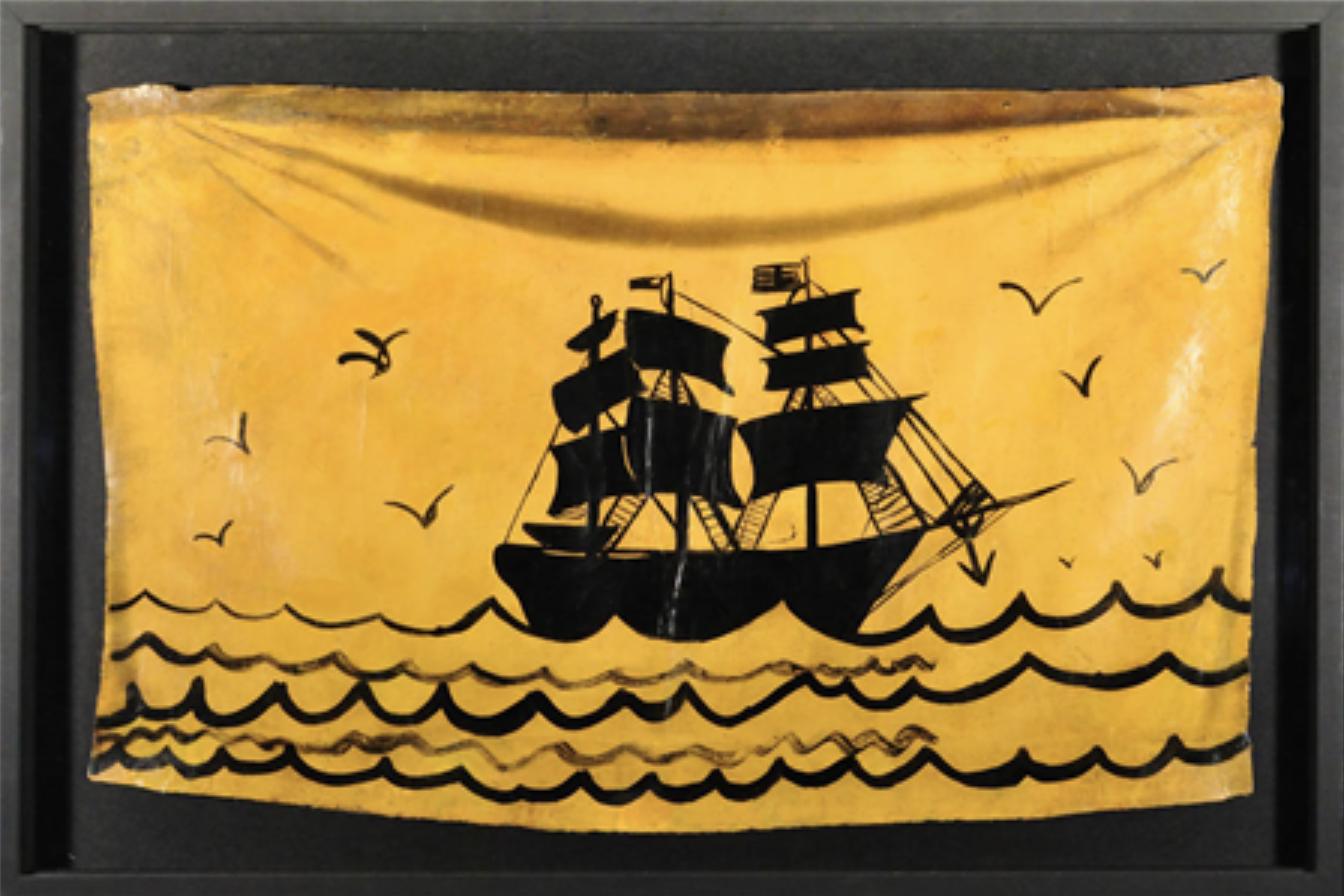 Daily Art: MAUD LEWIS’s “Black Ship”