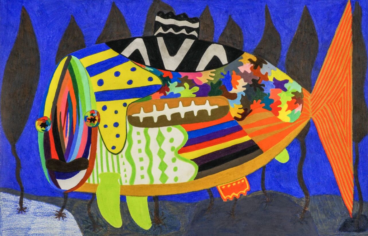 Daily Art: PITSEOLAK QIMIRPIK’s “Clown Fish”