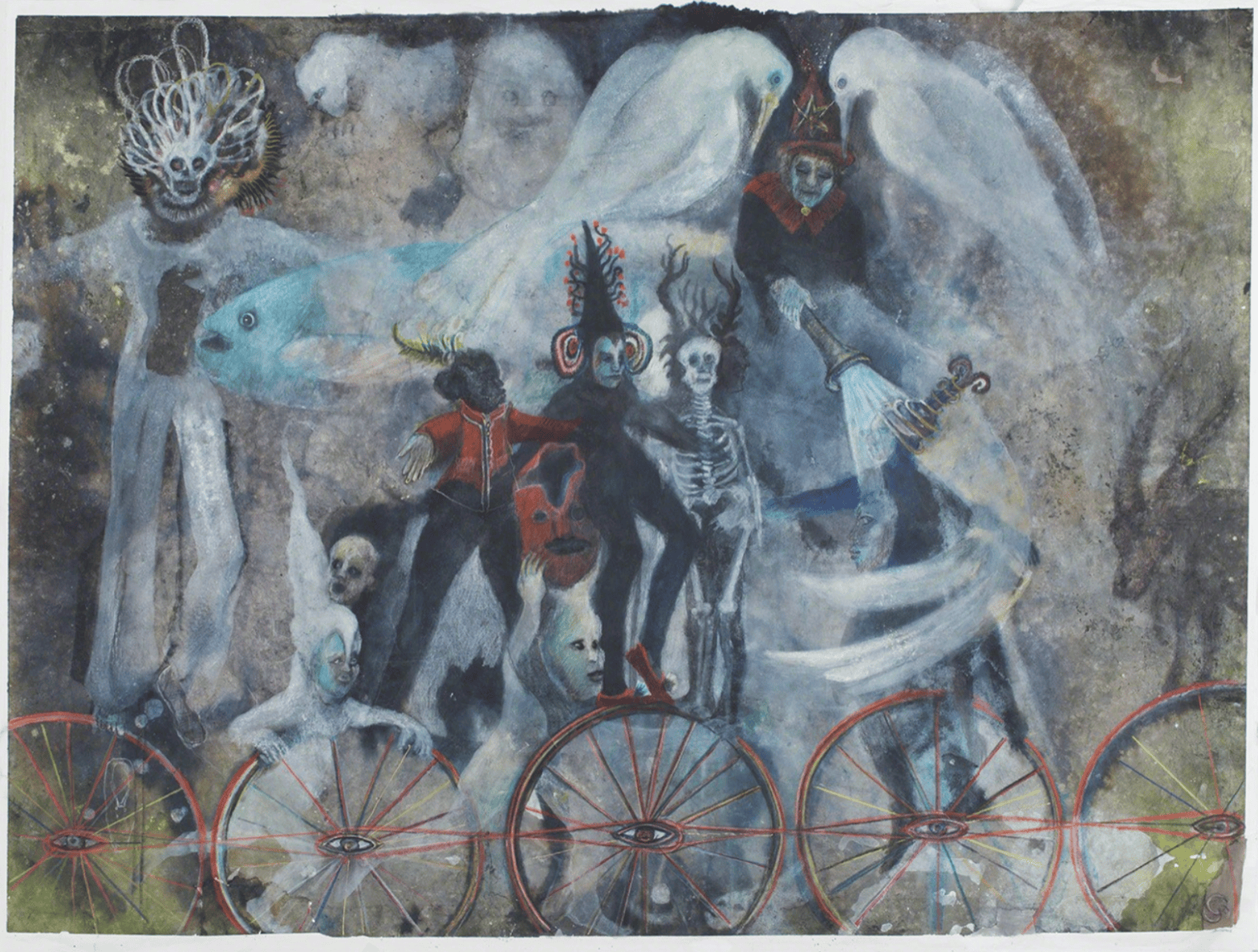 Daily Art: CHRISTINE SEFOLOSHA’s “Wheels”