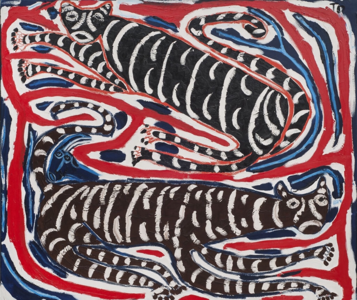 Daily Art: THORNTON DIAL SR’s “Smooth Going Cats”