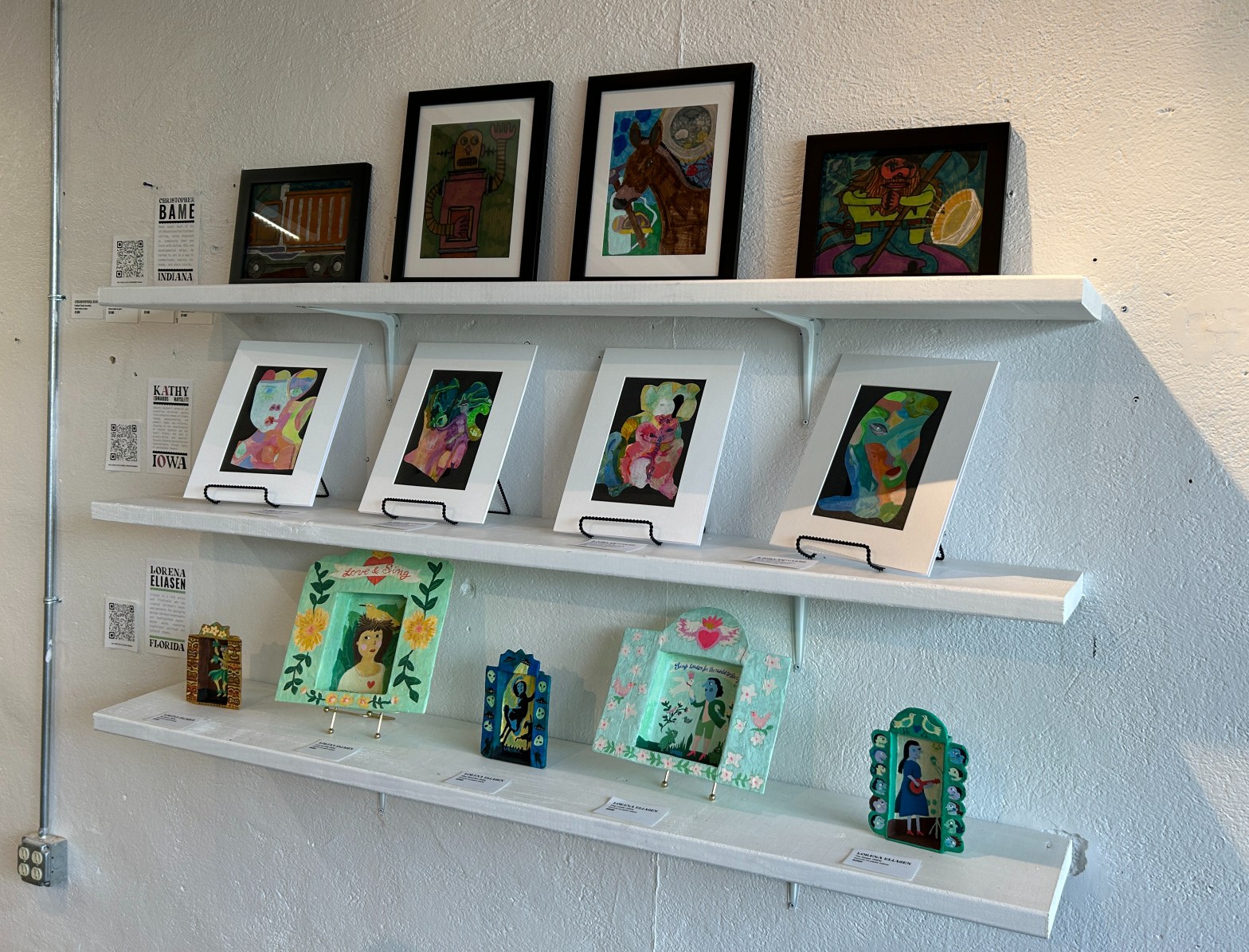 Kathy Edwards Hayslett’s “Faces In The Crowd” Artwork Available for Purchase