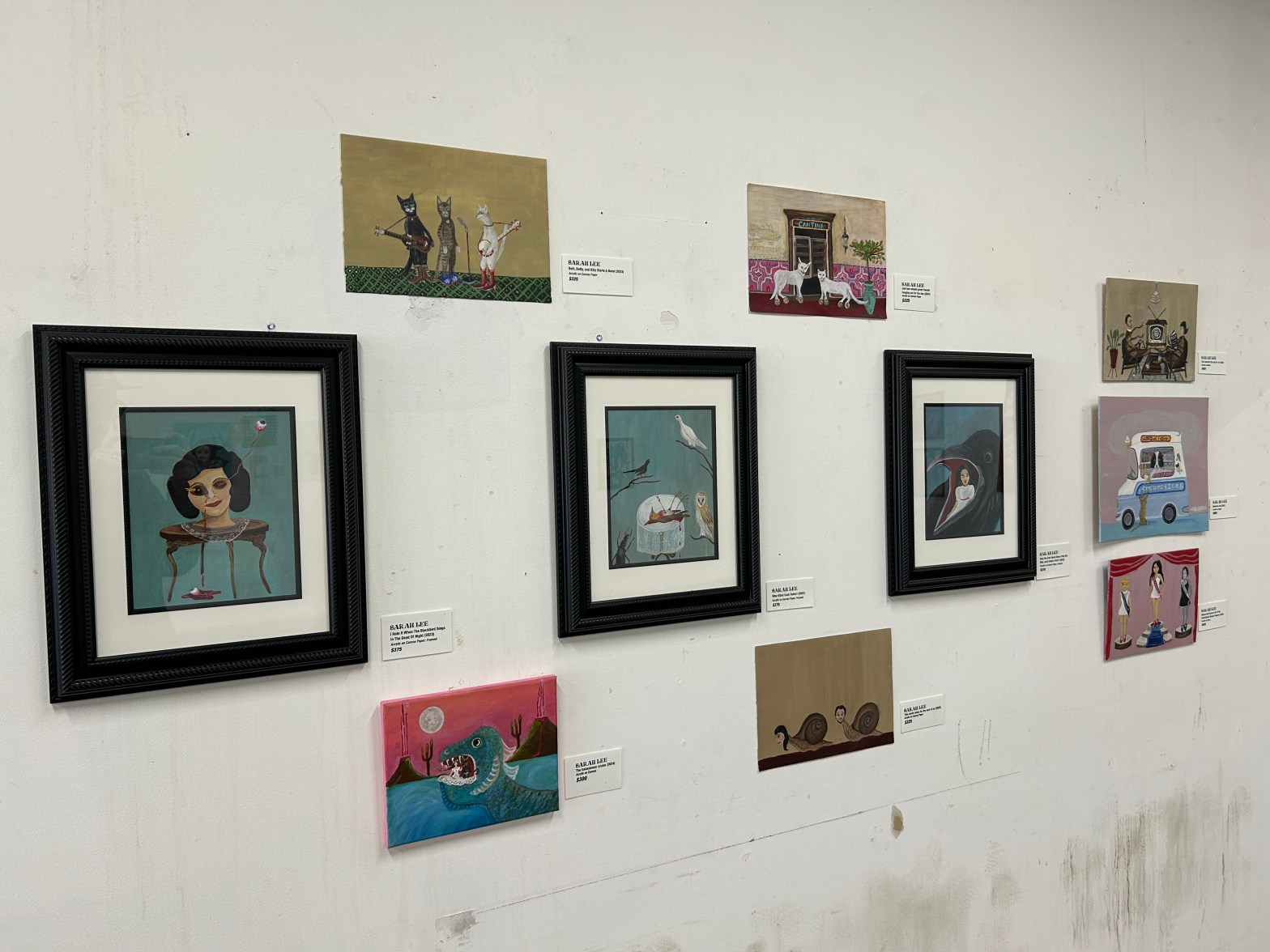 Sarah Lee’s “Faces In The Crowd” Artwork Available for Purchase