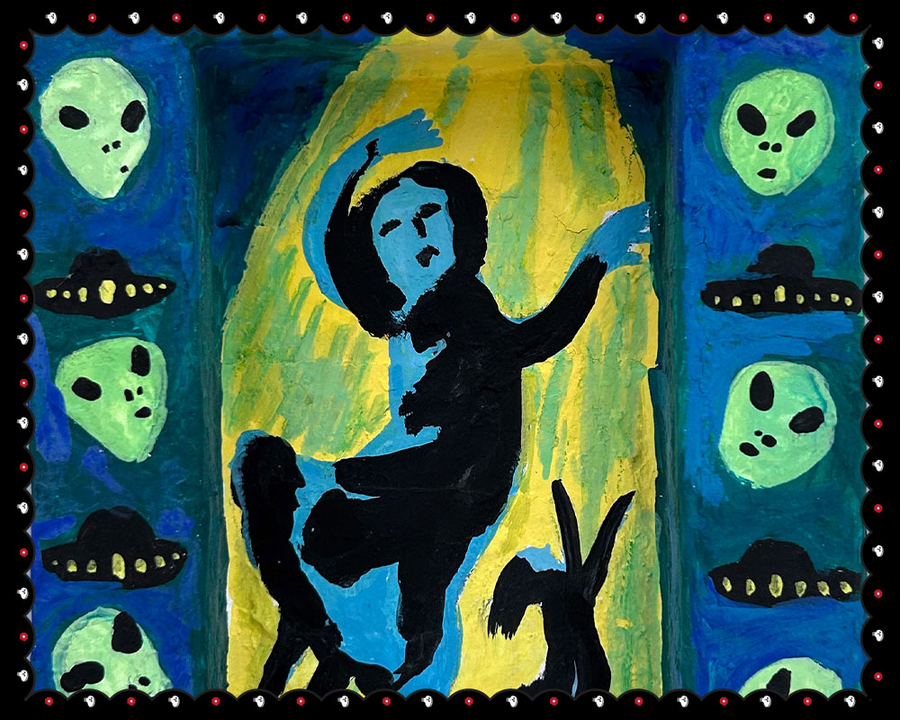 ‘Faces In The Crowd’ Preview: Lorena Eliasen’s “Alien Abduction”