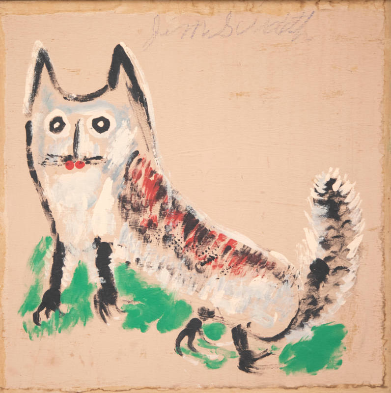 Daily Art: JIMMY LEE SUDDUTH’s Untitled Cat
