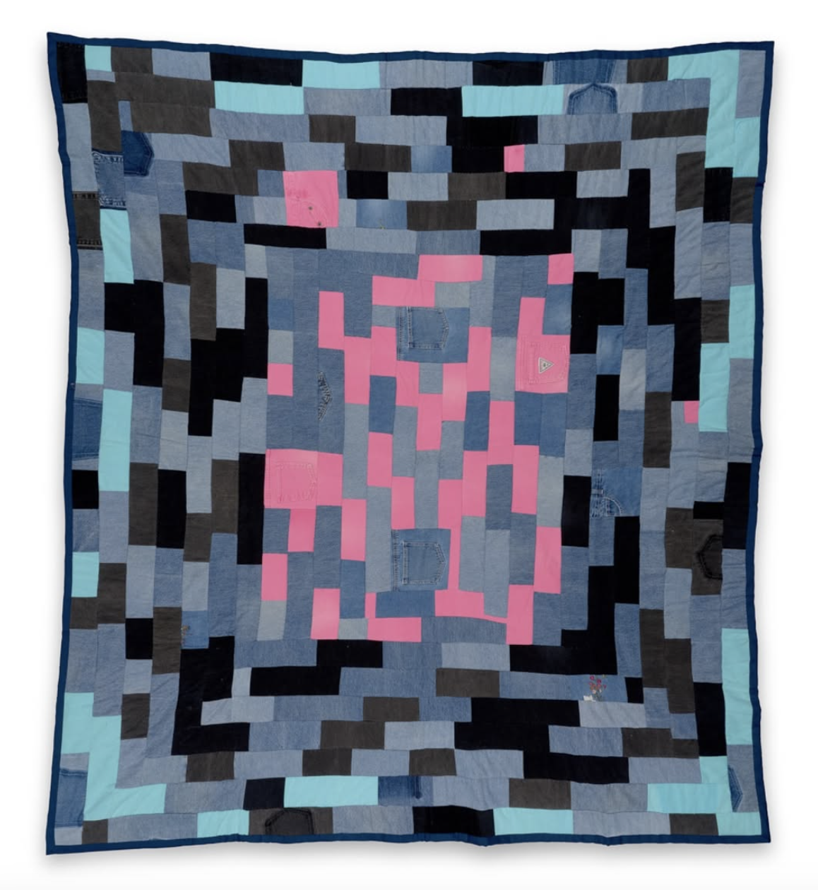 Daily Art: LOUISIANA P. BENDOLPH’s “Housetop” Quilt