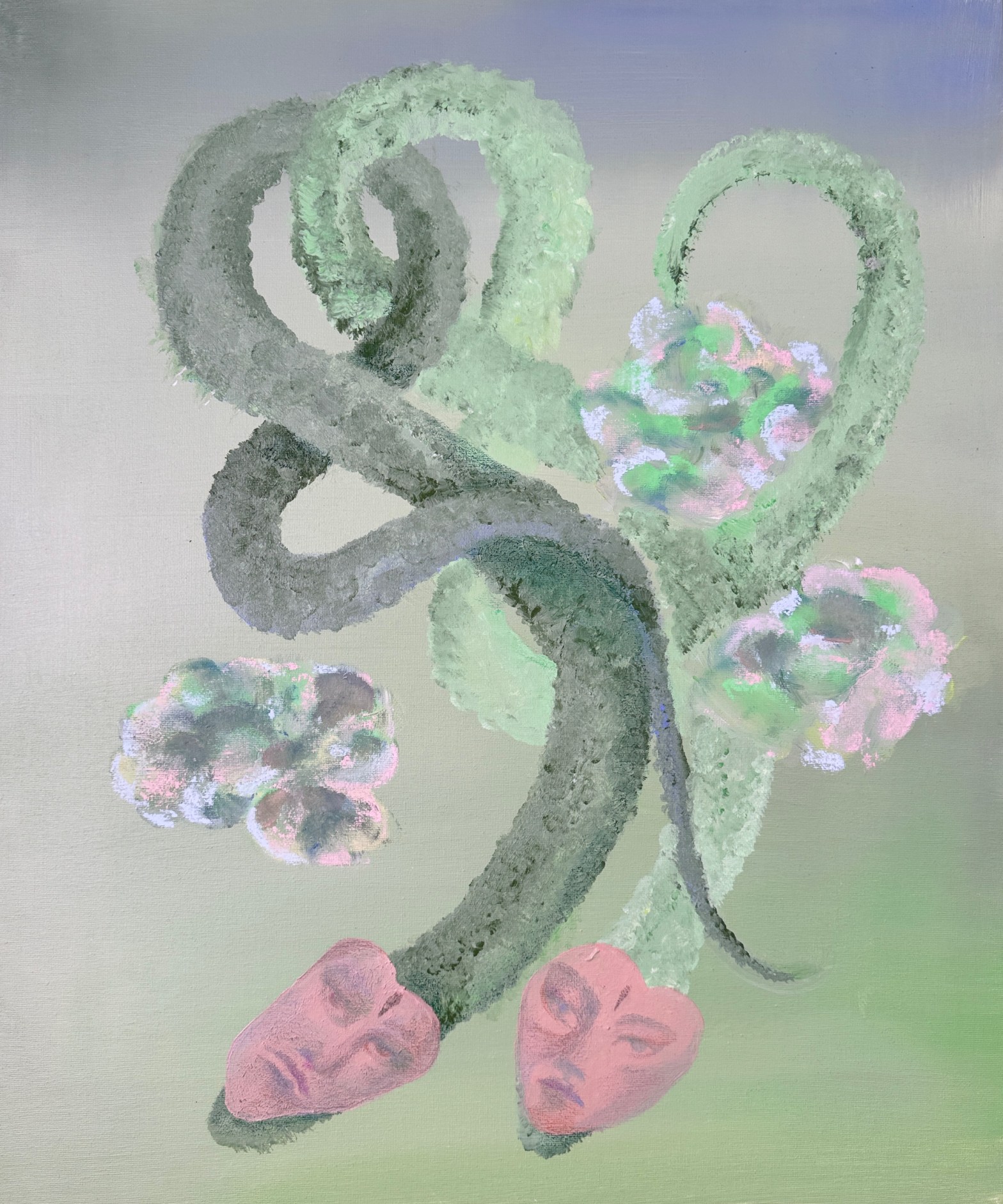 Daily Art: GOSIA’s “Two Snakes and Roses”