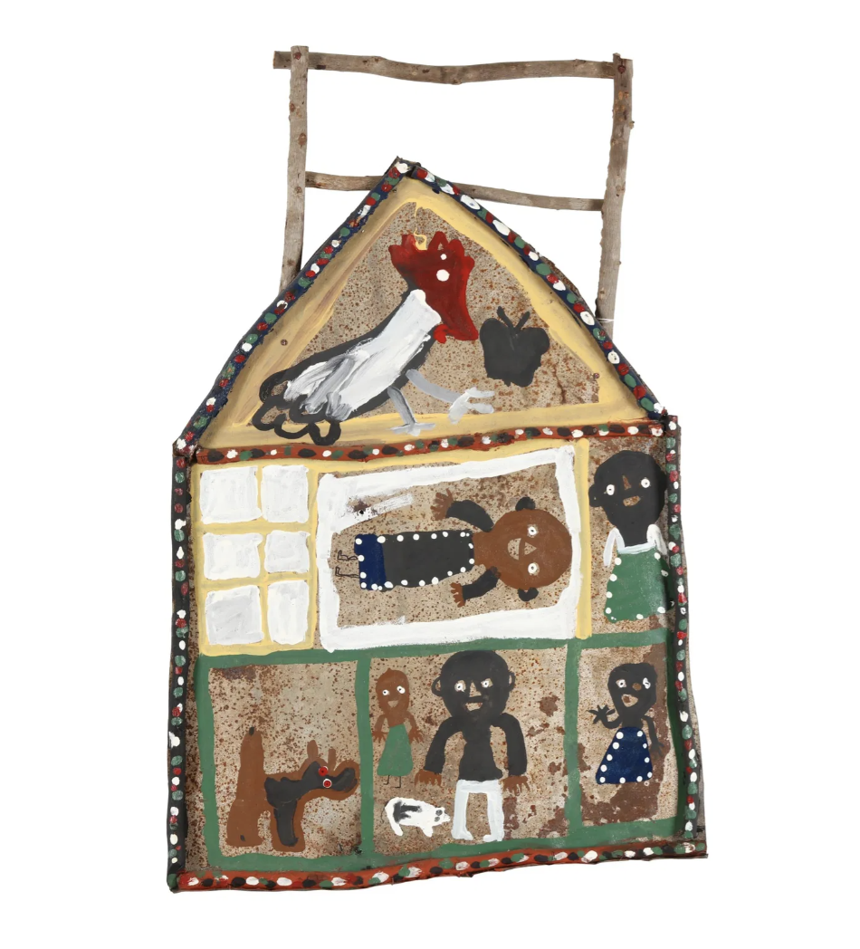 Daily Art: “Sweet Lucy and Rooster at Home”