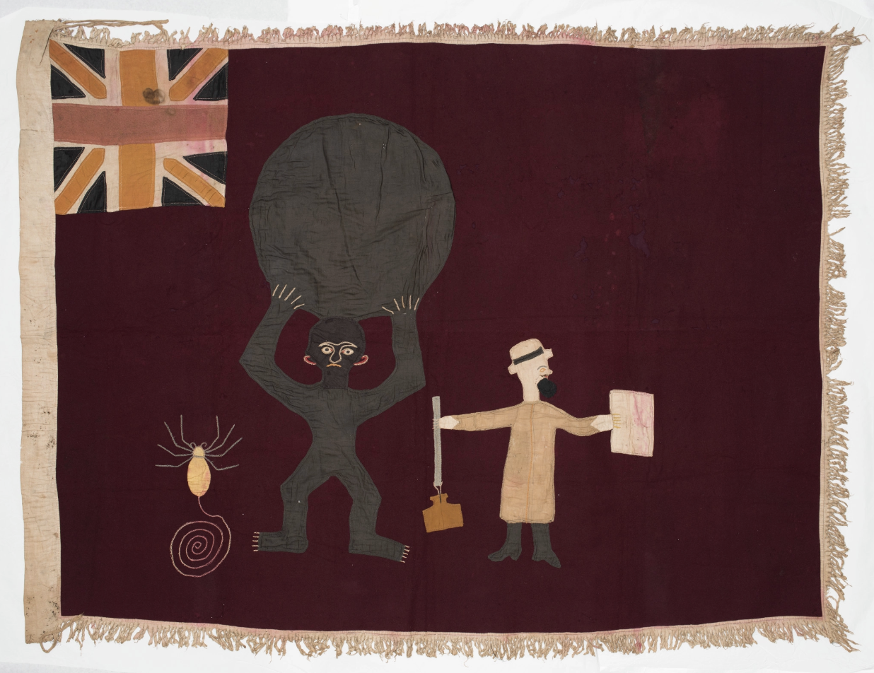 Daily Art: FANTE ARTIST Asafo Flag