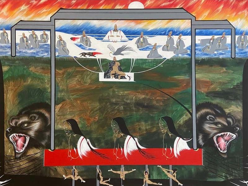 Gabrielle K Brown’s Works On Display at The Outsider Art Fair With The FolkArtwork Collective