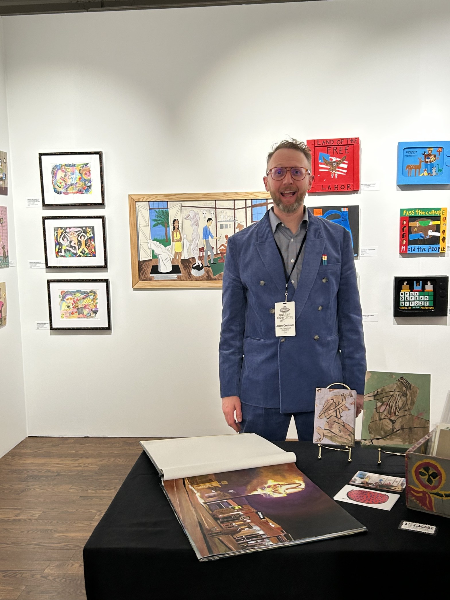 The FolkArtwork Collective at The Outsider Art Fair
